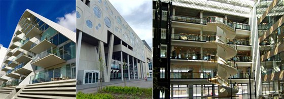 建筑柱體，掛板、樓梯、陽臺等